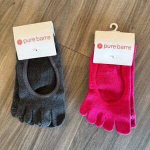 Pure Barre Toe Grip Socks